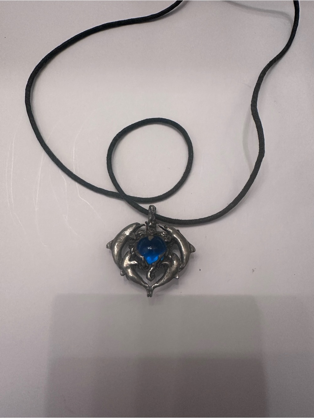 Handmade Silver Dolphin Pendant